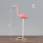 Playful Flamingo Sculpture for Creative Accents