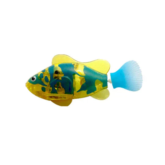 Elektronischer Schwimmfisch mit LED-Beleuchtung