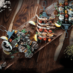 Edelstahl Grillspieße mit praktischer Schaufel (3er Set)