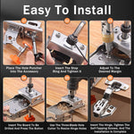 Hinge Professional – Precise Drilling Jig for Hinges