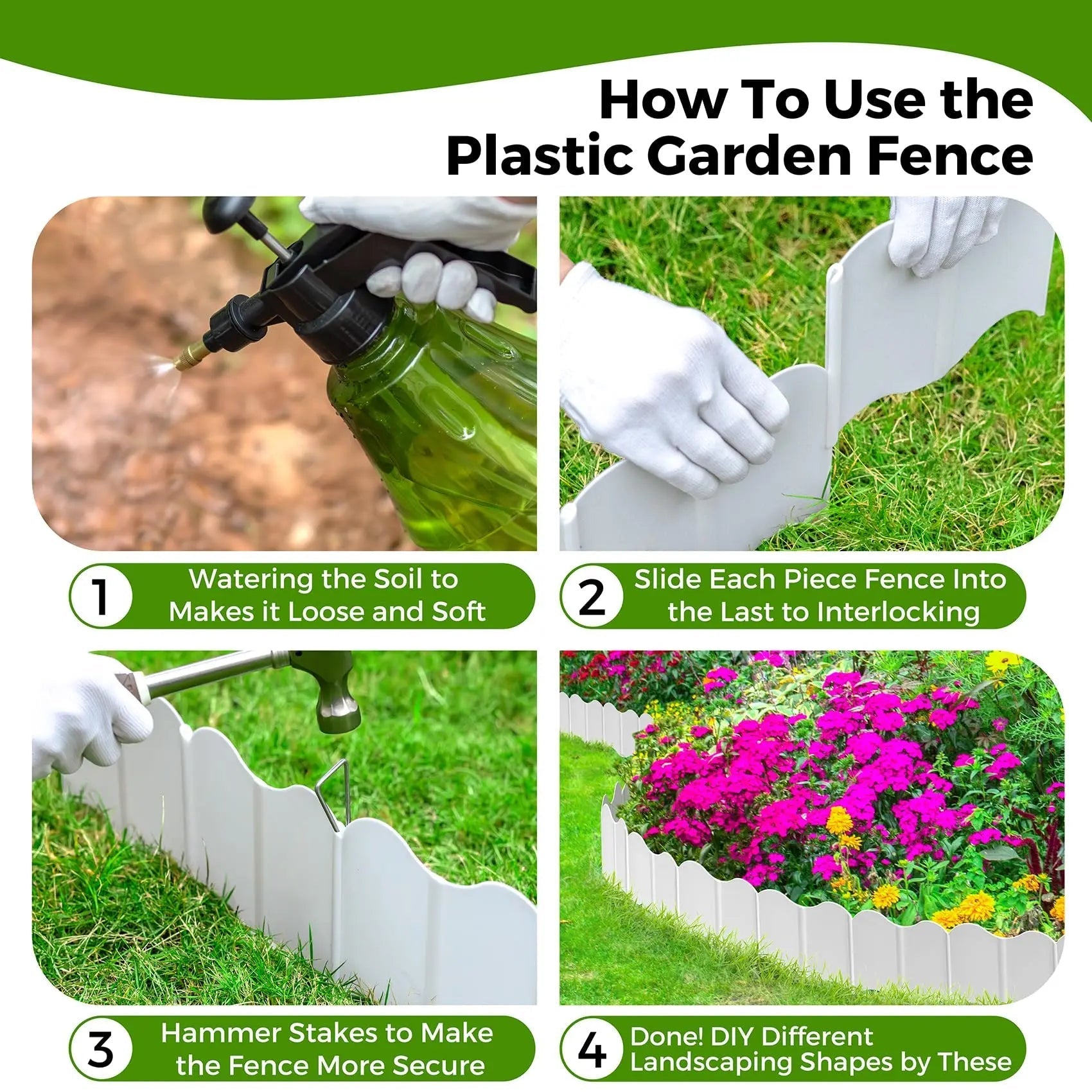 Flexible Lawn Edging System for a Perfect Garden
