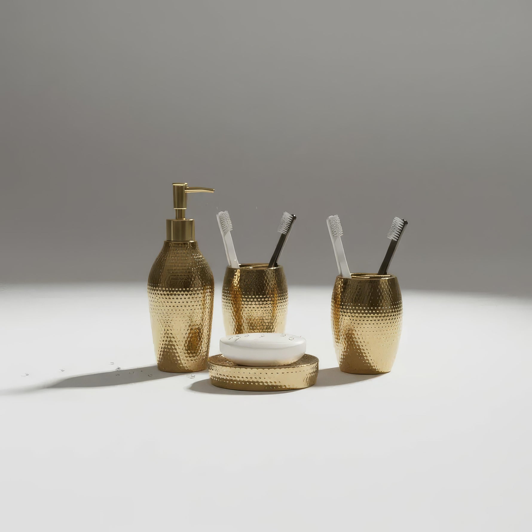 Stylish 5-Piece Ceramic Bathroom Accessory Set