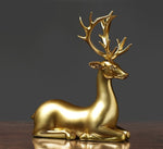Elegante Goldene Reh-Figuren für Ihr Zuhause