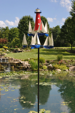 Luftige Kunst: Windspiel für Garten und Terrasse