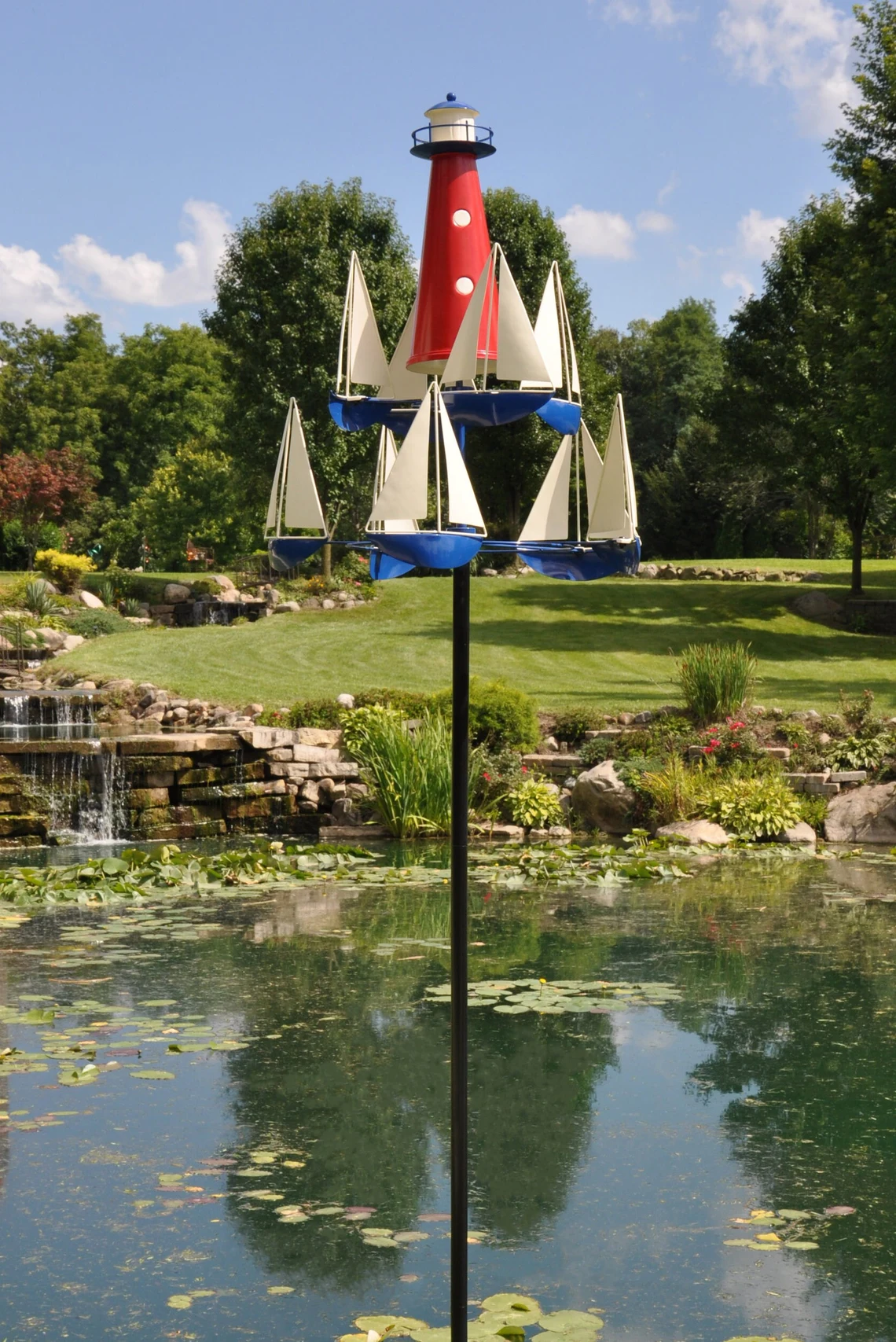 Luftige Kunst: Windspiel für Garten und Terrasse