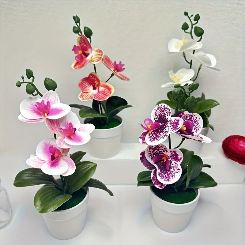 Elegante Künstliche Orchideen-Bonsai für Ihr Zuhause