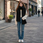 Eleganter und warmer Damenwickelschal für den Winter