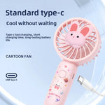 Breezy Friend – Portable Mini Fan with USB Charging