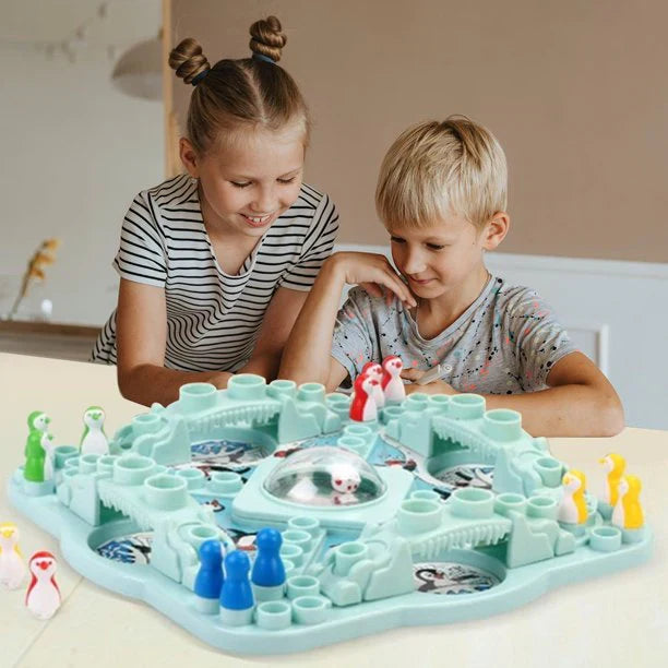 Brettspiel für Abenteuer im Arktisgebiet