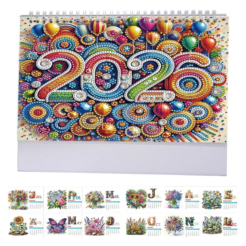 Sparkling DIY Calendar for Your Creative 2026