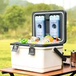 Elegant Portable Cooler for Outdoor Adventures