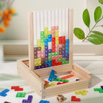 Wooden Logic Puzzle for Family Entertainment – Unisex ECOBLOCK Design