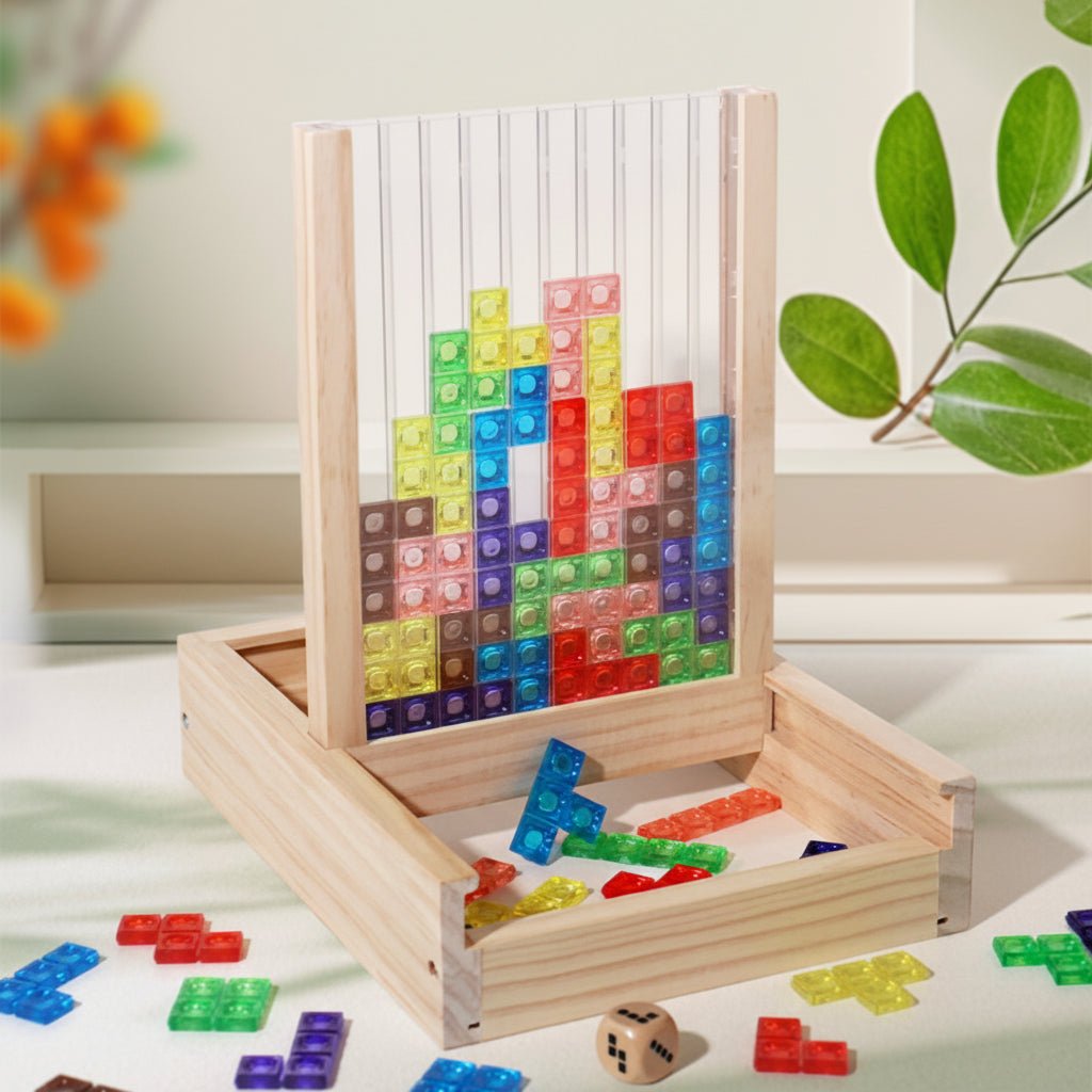 Wooden Logic Puzzle for Family Entertainment – Unisex ECOBLOCK Design