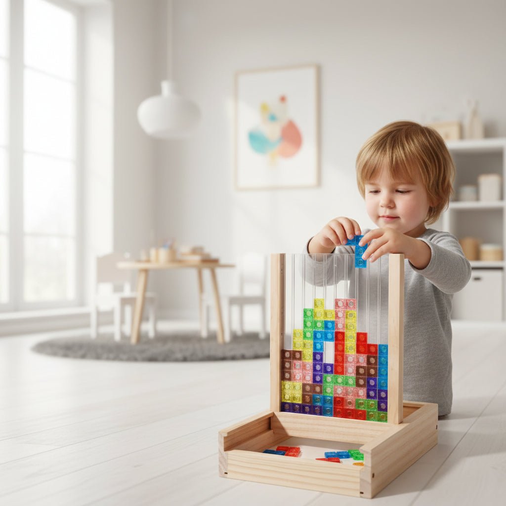 Wooden Logic Puzzle for Family Entertainment – Unisex ECOBLOCK Design