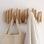 Nordic Charm - Vielseitiges Wandregal aus Buchenholz