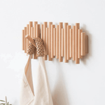Nordic Charm - Vielseitiges Wandregal aus Buchenholz