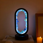 Handgefertigte Amethystlampe für Entspannung und Ruhe – CrystalGlow