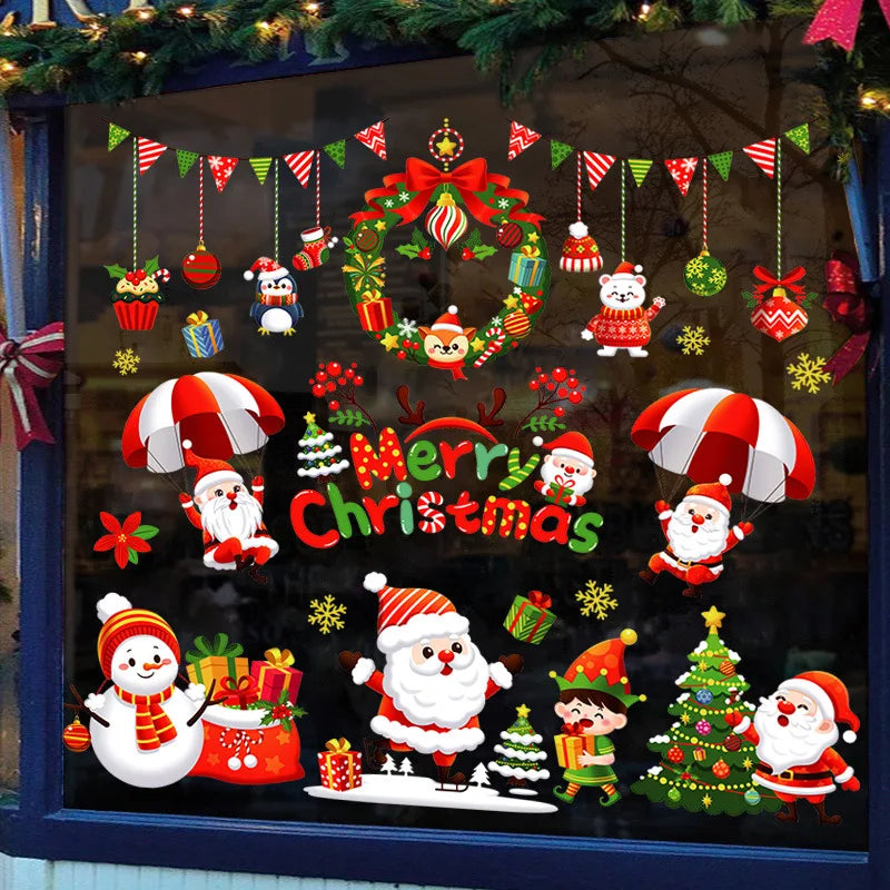 Winter Magic | 137-piece window decoration set with snowflakes
