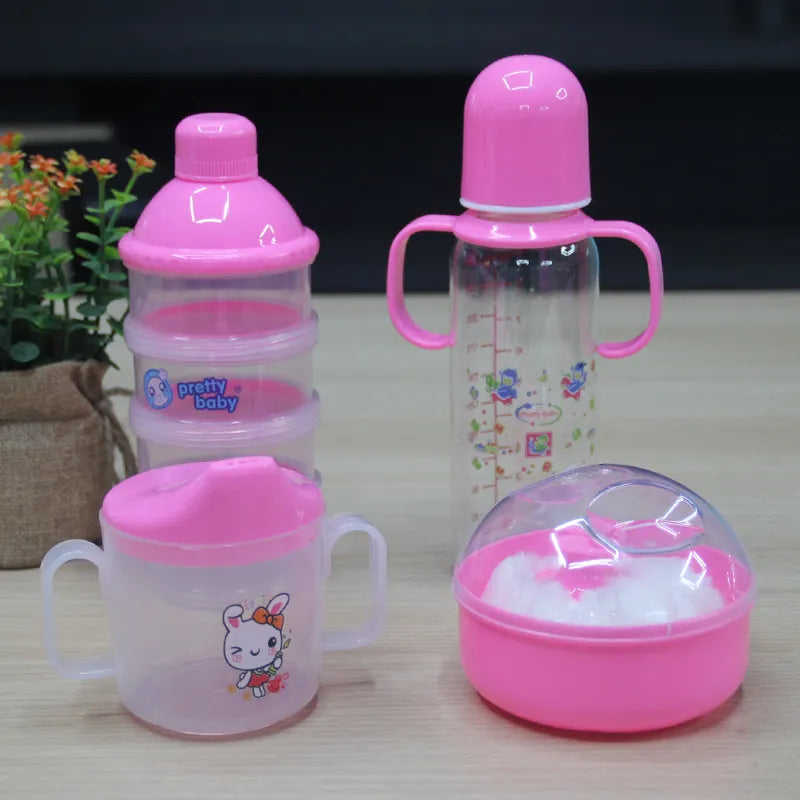 Aufbewahrungsset für Flaschen, Becher und Zubehör – Babyflaschen mit Tasche