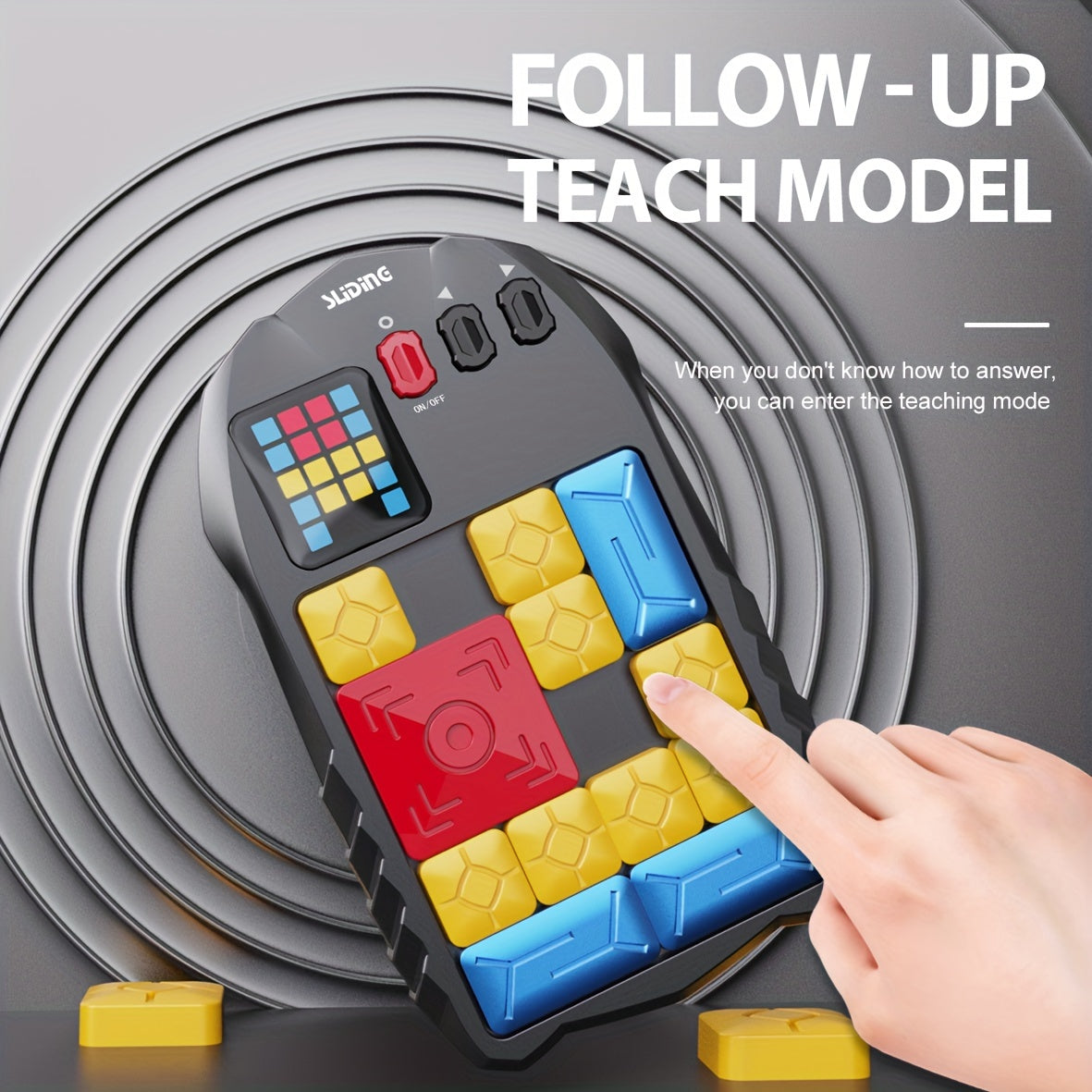 Puzzle-Spiel mit rutschfestem Design