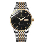 Stilvolle Herrenarmbanduhr mit automatischem Kalender und Luminiszenz