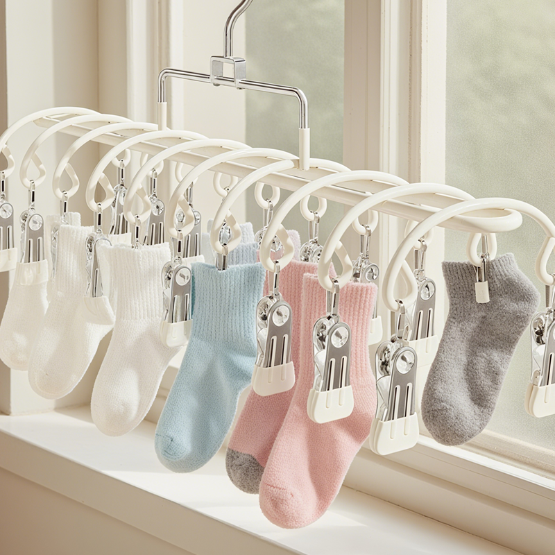 QuickDryer – Efficient Laundry Rack for More Space and Time