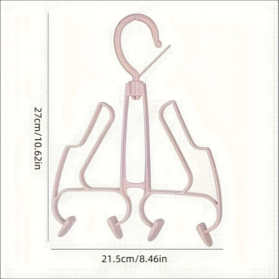 ShoeSaver – Practical shoe drying system with hooks for balconies
