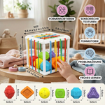 Formen Sortierspiel für Kinder – Montessori Motorikspielzeug