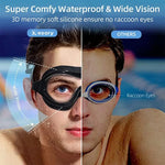 Anti-Beschlag Schwimmbrille mit Breitblick