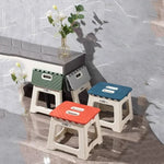 Practical folding chair made of non-slip material for the kitchen