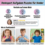 Rätsel und Denksportübungen für Kinder