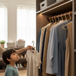 Stylish Metal Clothes Hangers for Elegant Storage (5 pieces)