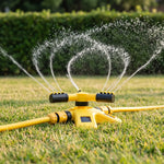 Three-Arm Rotating Sprinkler for Outdoor Lawn Use
