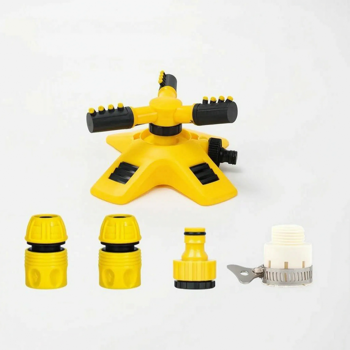 Three-Arm Rotating Sprinkler for Outdoor Lawn Use