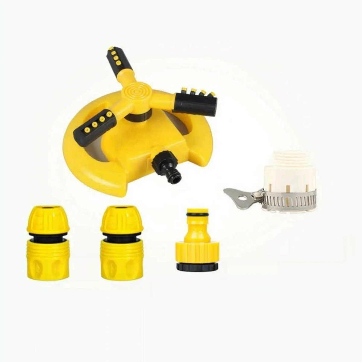 Three-Arm Rotating Sprinkler for Outdoor Lawn Use