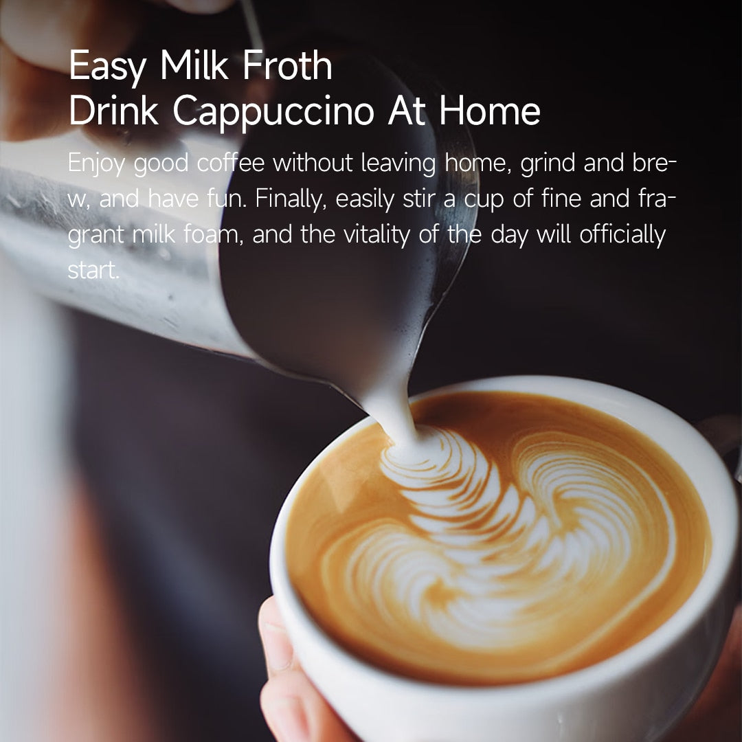 Kompakter Milchaufschäumer für Kaffee – Elektrischer Mini Mixer