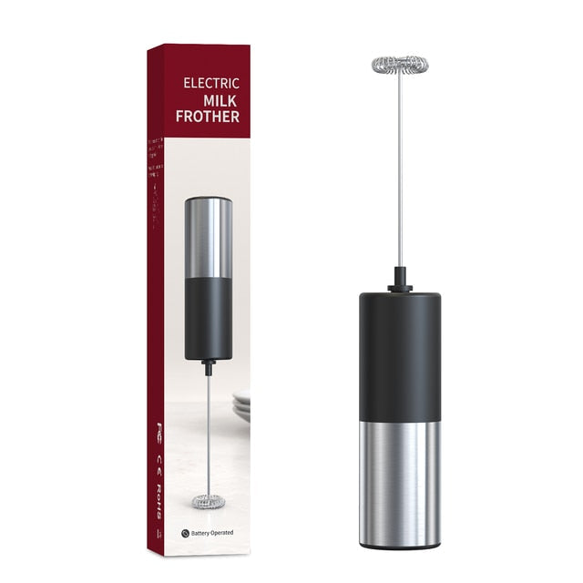 Kompakter Milchaufschäumer für Kaffee – Elektrischer Mini Mixer