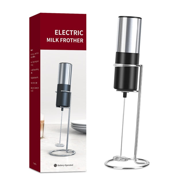 Kompakter Milchaufschäumer für Kaffee – Elektrischer Mini Mixer
