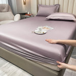 Deep Pocket Fitted Sheet in Long-Staple Cotton for Unisex Bedding
