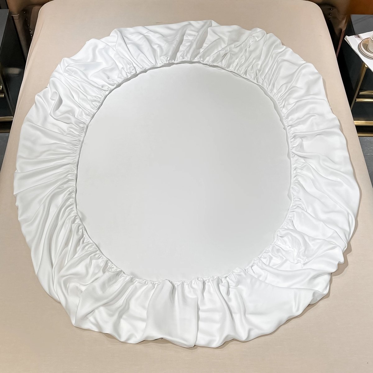 Deep Pocket Fitted Sheet in Long-Staple Cotton for Unisex Bedding