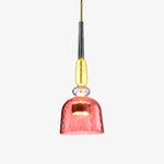 Stylish Colored Glass Hanging Light Fixture
