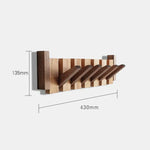 Stylish Wooden Clothes Rack for Creative Storage