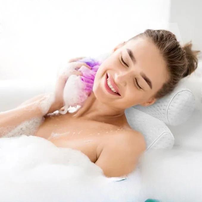 Luxuriöses Entspannungskissen für Ihr Badezimmer