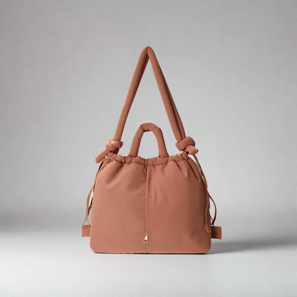 Riva Puffer Handtasche – Modische Tragetasche mit Schulterriemen
