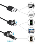 Kompakte Inspektionskamera | Endoskop mit 5 m Kabel für Handy