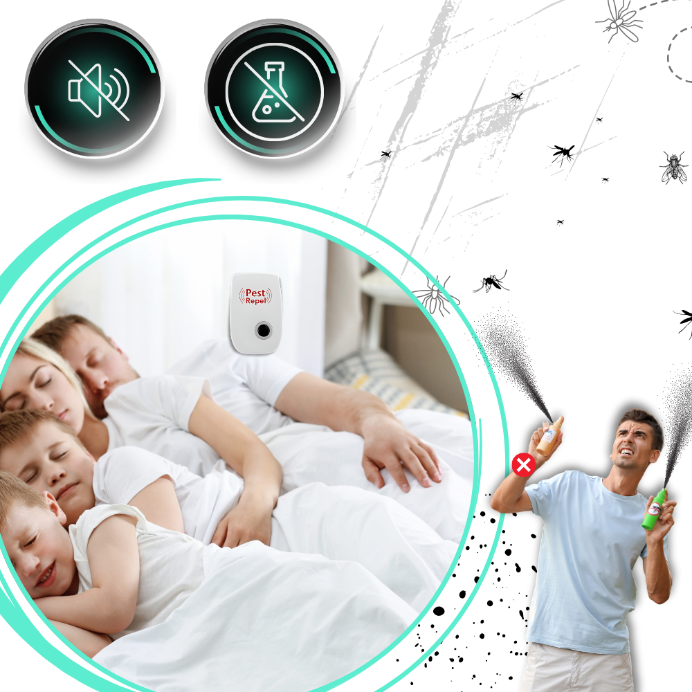 Efficient Ultrasonic Pest Repeller for a Pest-Free Home
