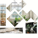 Stylish 3D Wall Mirrors for a Modern Home