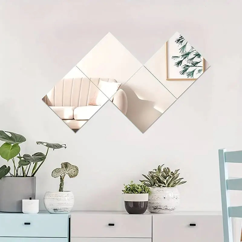 Stylish 3D Wall Mirrors for a Modern Home