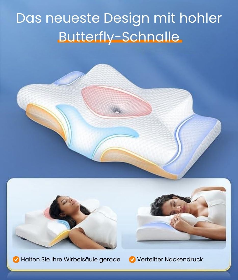 ErgoDream Nackenkissen | Ergonomischer Schlafkomfort für alle