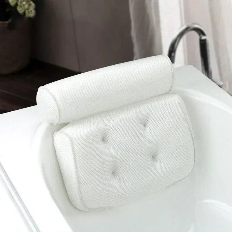 Neck and Head Support Cushion for Bath - Spa Comfort Pillow